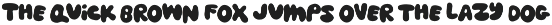 WEIRD BUBBLY WORLD | BUBBLY FONT font preview