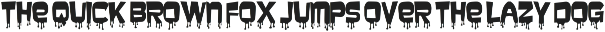 Black History - Horror Font Types preview