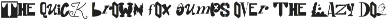 GF Kombo - Blocky Display Font font preview