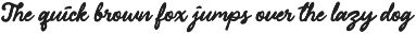 Gibson Mirage – Vintage Font preview