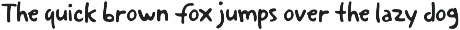 Reinbow font preview