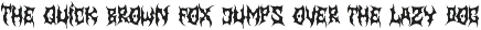 Nightmaw | Black Metal Font preview