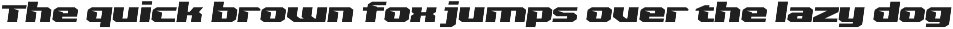 Dark Turbo - Bold Italic Racing Font preview