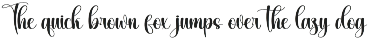 Waterfall | Script Font preview