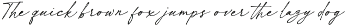 Sigmature Font preview