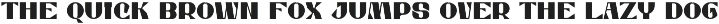 Cavocy - Luxury Bold font preview