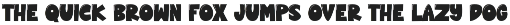 Hijente - Bubble Font preview