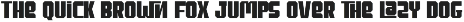 Gilndra Down - Thick & Bold Font preview