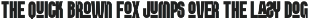 Ravgonew - Condensed Font preview