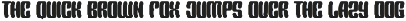 Brogand - Glitch Font preview