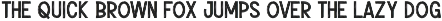 Gabrush Cabungad - Brush Font preview