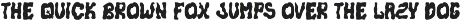 Hantra Grovis - Groovy Font preview
