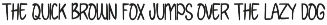 Airbones Resbuds - Tall Font preview