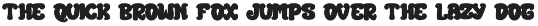 Gobras Display - Groovy Font preview