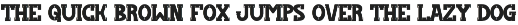Supens Garage - Automotive Font preview