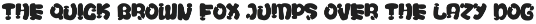 Gasho Crosy - Paint Font preview