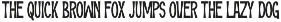 Thinsome - Thin & Tall Font preview