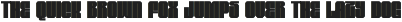 Arizones - Tall Font preview