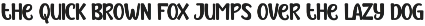 Autumn Joituse - Tropic Font preview