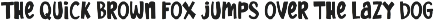 Salty Coast a Playful Ugly Font font preview