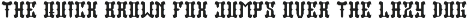 Scranoz - Artdeco Font preview