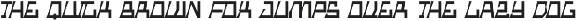 Gomborg - Techno Font font preview