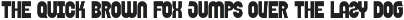 Tungos - Condensed Bold Font font preview