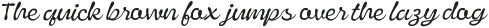 CS Adelina Italic otf (400) Sample