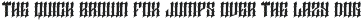 Rock Glempo - Music Font preview