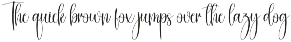Geometry | Script Font preview