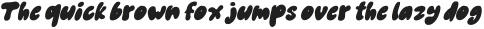 ZombieFunkyItalic-Regular otf (400) Sample