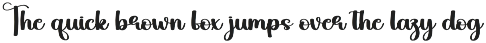 Misterday | Script Font preview