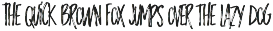 Auralines - Brush Font preview