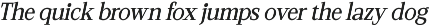 CS Vincero – Contemporary Font preview