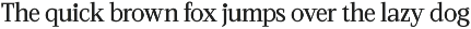 CS Vincero – Contemporary Font preview