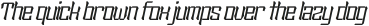 Sengklec Light Expanded Italic otf (300) Sample