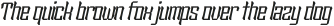Sengklec Light Italic otf (300) Sample