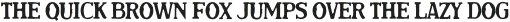 Nickery Serif Regular otf (400) Sample