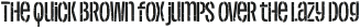 Plex Oxide Bold Stencil otf (700) Sample