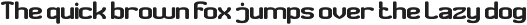 Road Runner font preview