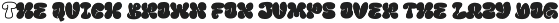 Begun Romet || Bubble Graffiti Font font preview
