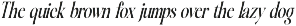 Silent Gingers Modern Serif Font preview