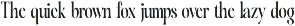 Silent Gingers Modern Serif Font preview