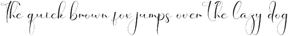 Sometimes | Script Font preview