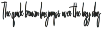 Dreadfort Handwritten Brush Font preview