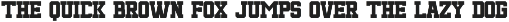Blaze Knock Sport Font preview