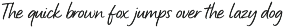 Alunatera handwriting Font preview