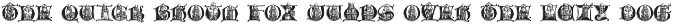 Lewis Chessmen Medieval Initials font preview