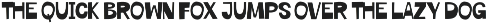 Bonko Imperfect Font preview