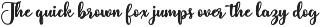 Delicate Bloom font preview